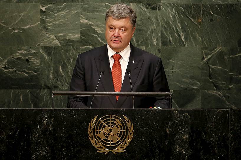 Президент Украины Петр Порошенко 