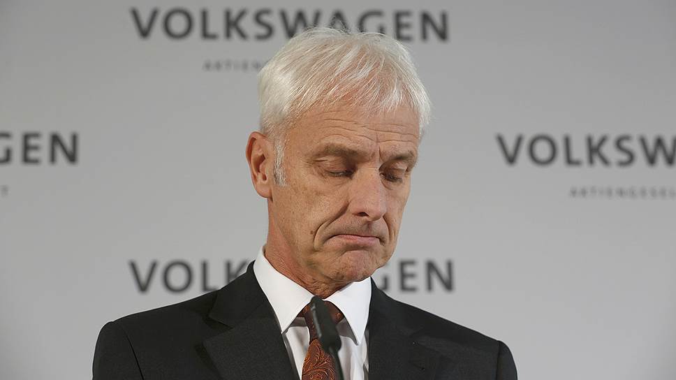 Генеральный директор Volkswagen Маттиас Мюллер