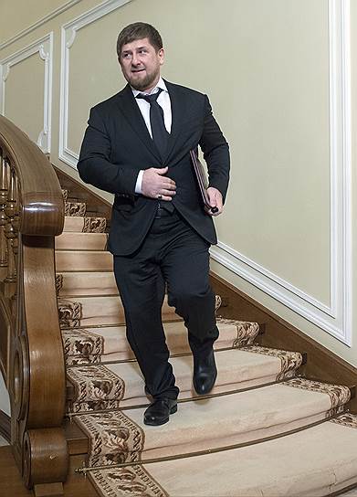 Глава Чечни Рамзан Кадыров 