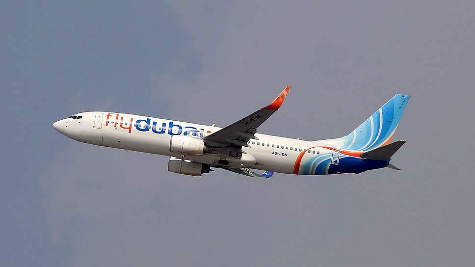 Архивное фото самолета Boeing 737-800 авиакомпании flydubai, который разбился под Ростовом-на-Дону, выполняя рейс FZ981 