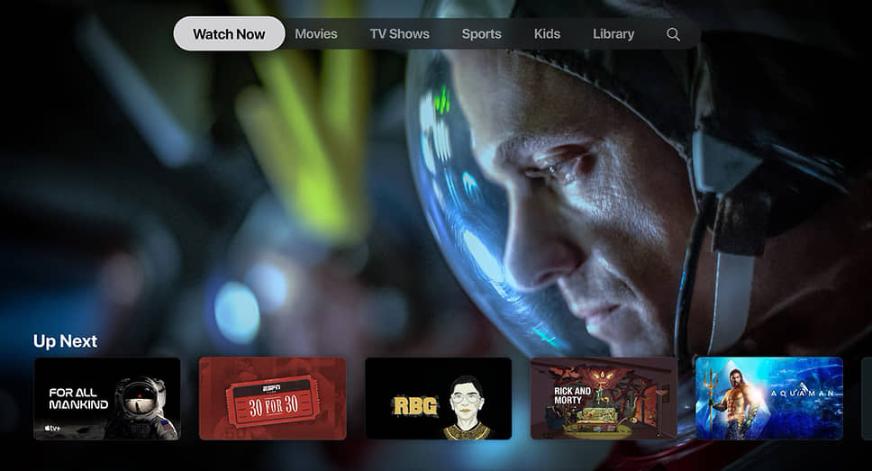 В 2019 году Apple презентовала ряд сервисов по подписке, включая видеосервис Apple TV+, игровой Apple Arcade и сервис чтения журналов и новостей Apple News+