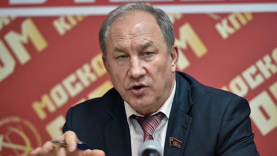 Зампред ЦК КПРФ, депутат Госдумы Валерий Рашкин