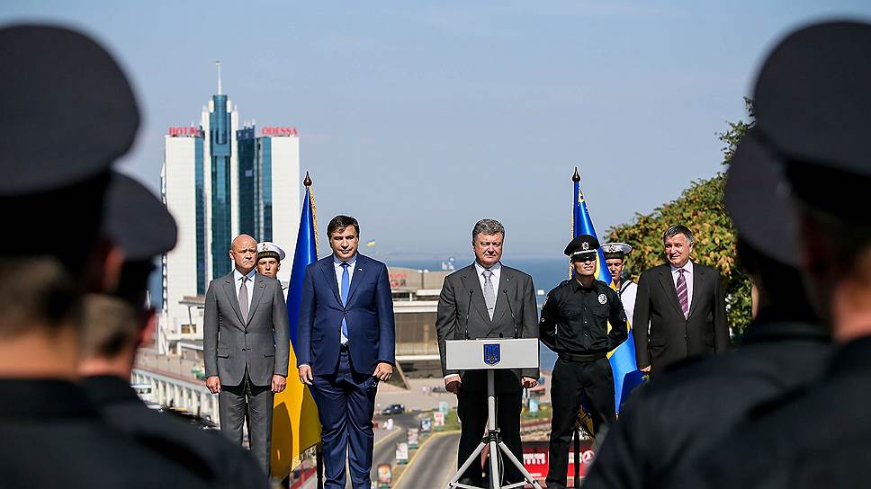 Михаил Саакашвили ждет нацгвардию в Одессе