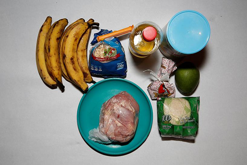Продукты в доме Алиды Гонсалес  