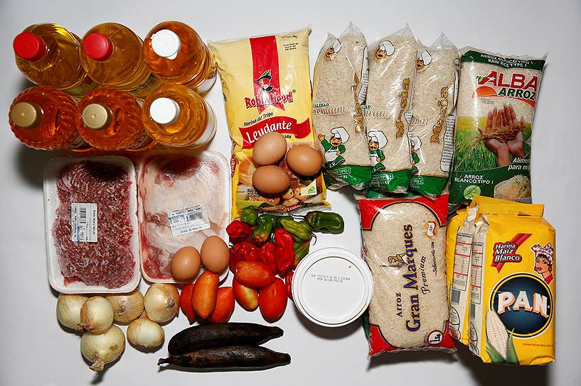 Продукты из холодильника Антонио Маркеса 