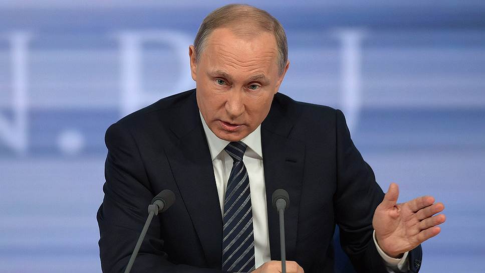 Президент России Владимир Путин