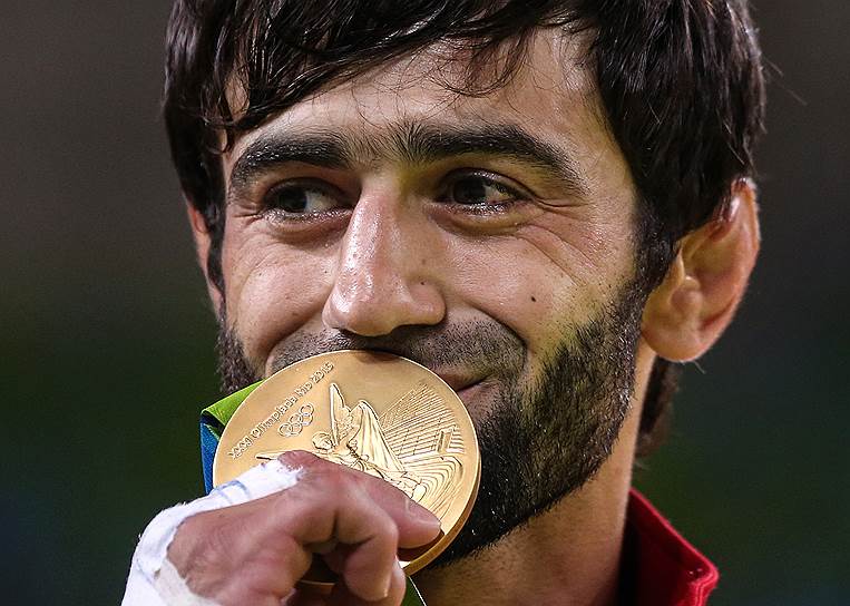 Российский спортсмен Беслан Мудранов 