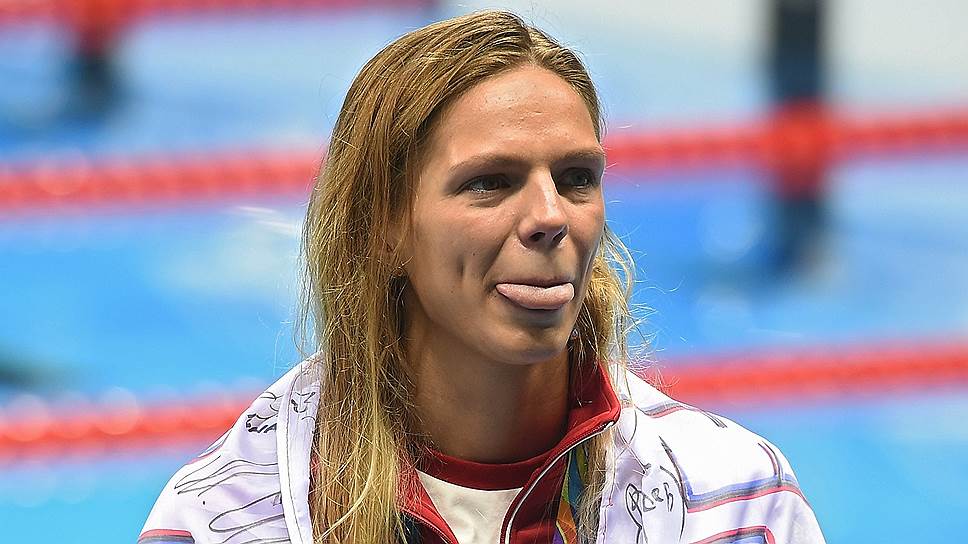 Пловчиха Юлия Ефимова 