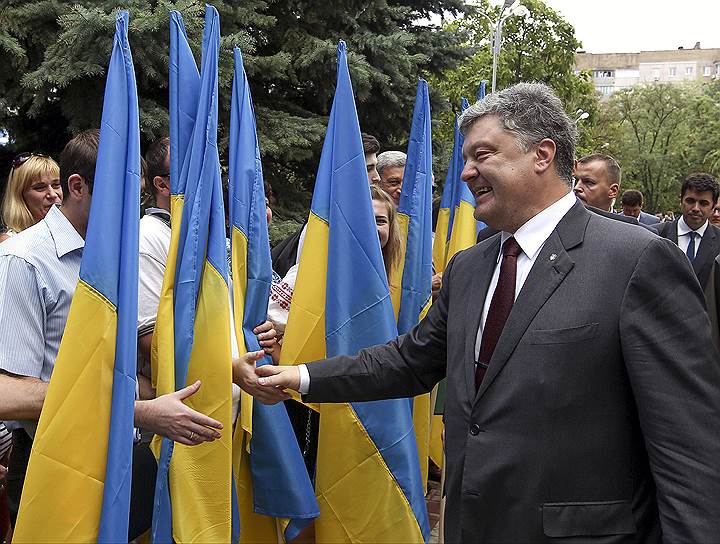 Президент Украины Петр Порошенко   