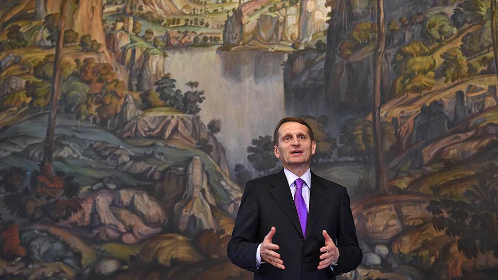 Спикер Госдумы шестого созыва Сергей Нарышкин