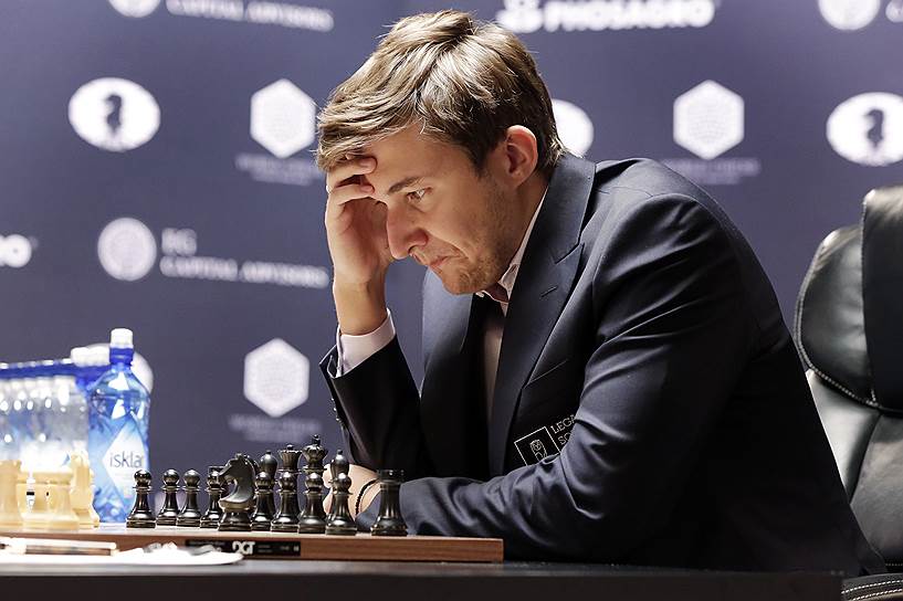 Россиянин Сергей Карякин 