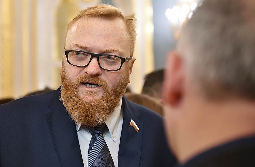 Депутат Госдумы Виталий Милонов 