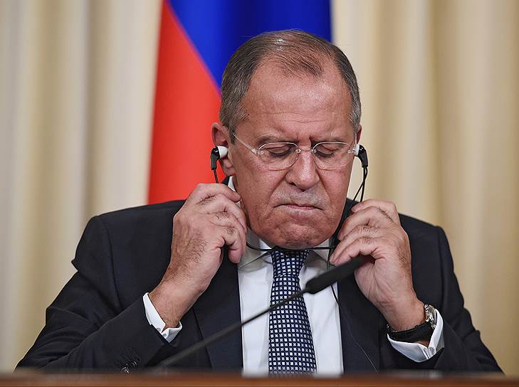 Глава МИД РФ Сергей Лавров