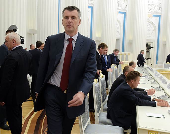 Глава группы ОНЭКСИМ Михаил Прохоров 