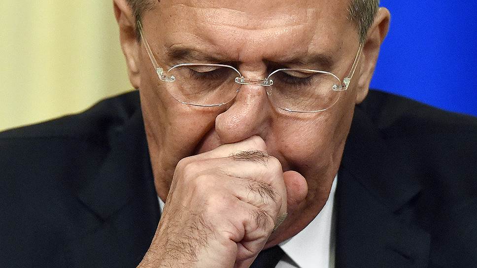 Министр иностранных дел России Сергей Лавров 