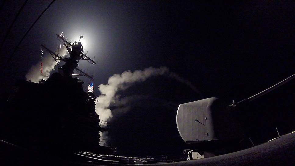 США нанесли ракетный удар по Сирии