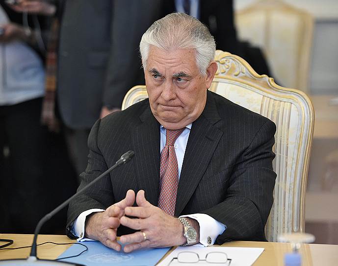 Госсекретарь США Рекс Тиллерсон 