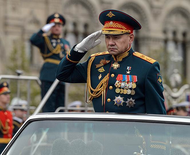 Министр обороны России Сергей Шойгу