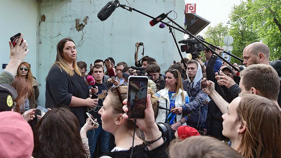 Пиар-директор «Гоголь-центра» Ника Груздева  