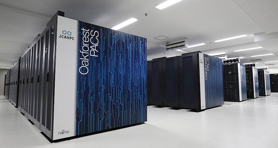 Oakforest-PACS, Япония Производительность составляет 13,6 петафлопс. Всего в рейтинге присутствует 33 суперкомпьютера из Японии