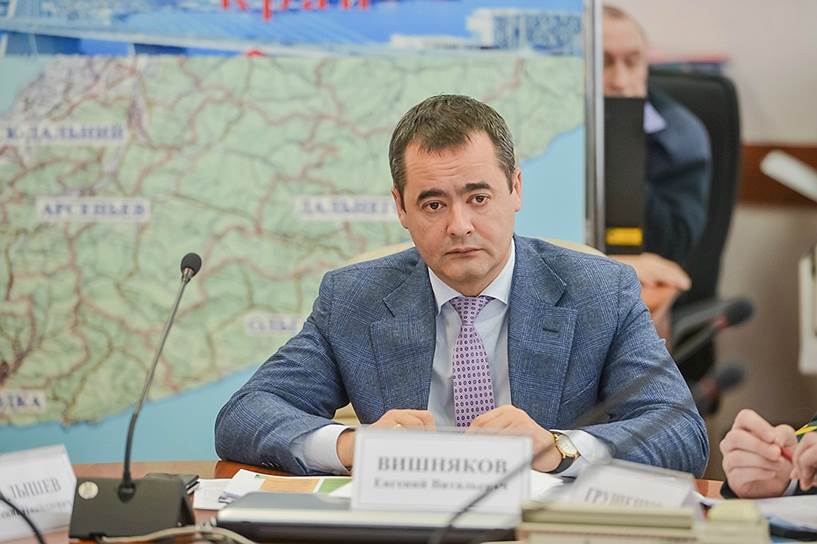 Вице-губернатор Приморья Евгений Вишняков 
