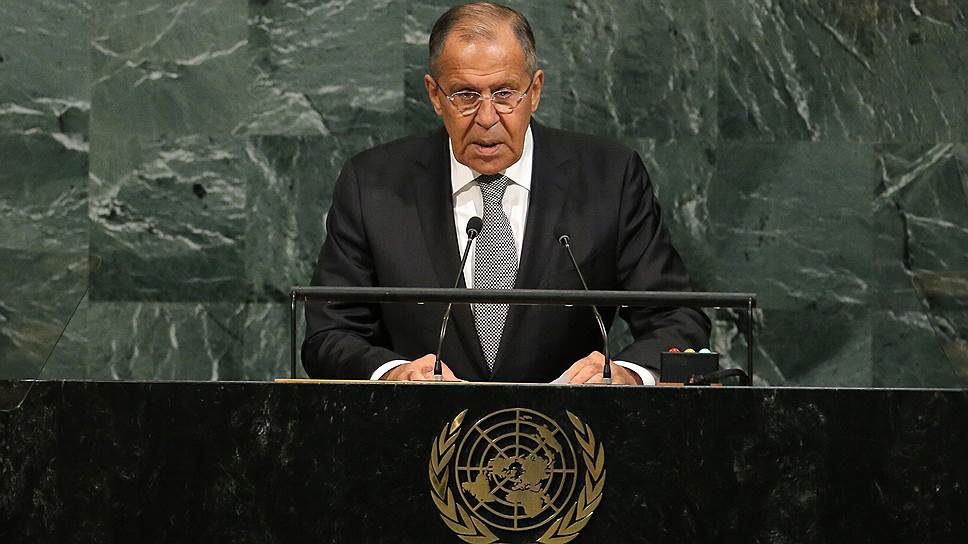 Что глава МИД РФ Сергей Лавров заявил на Генассамблее ООН 