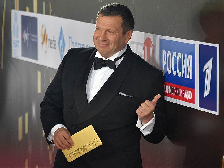 Телеведущий Владимир Соловьев