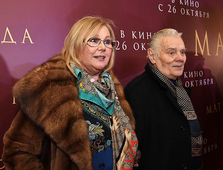 Актеры Наталья Селезнева и Владимир Андреев