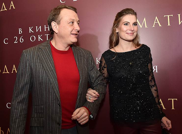 Актер Марат Башаров с супругой Елизаветой