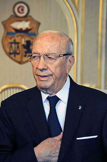 Беджи Каид ас-Себси, 92 года. Вступил в должность президента Туниса 31 декабря 2014 года