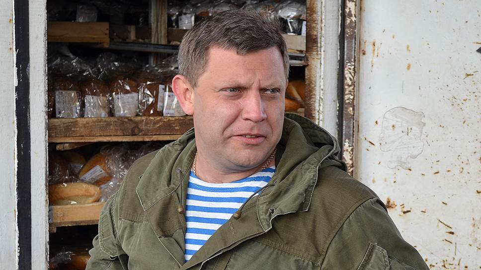 Глава самопровозглашенной Донецкой народной республики (ДНР) Александр Захарченко
