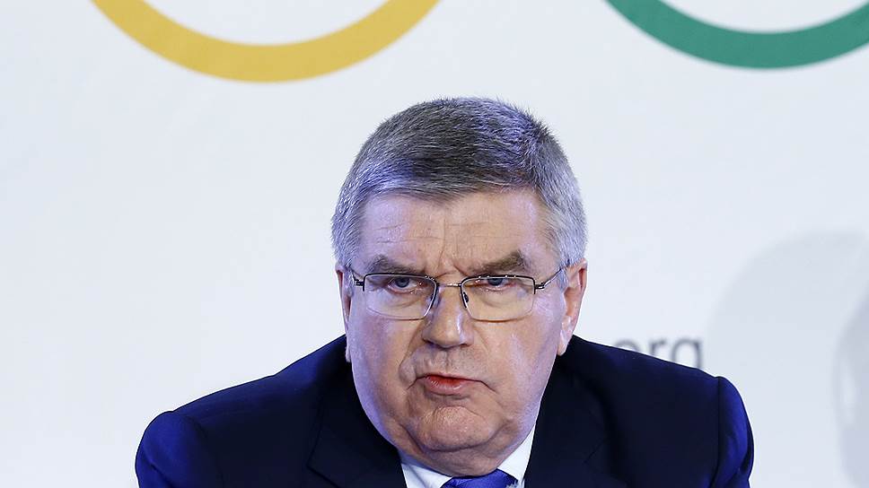 Президент Международного олимпийского комитета (МОК) Томас Бах