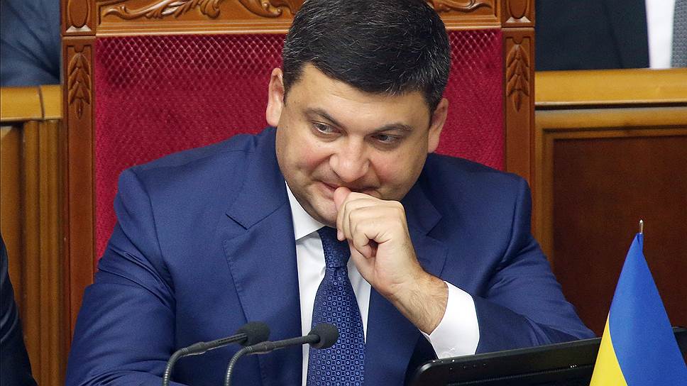 Премьер-министр Украины Владимир Гройсман  