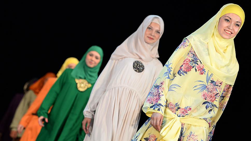 Международный фестиваль Islamic clothes в Казани (июнь 2013 года)