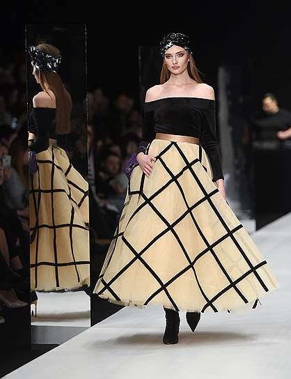 Показ новой коллекции бренда Bella Potemkina (Белла Потемкина) в рамках Недели моды Mercedes-Benz Fashion Week Russia (сезон осень-зима 2018-2019)