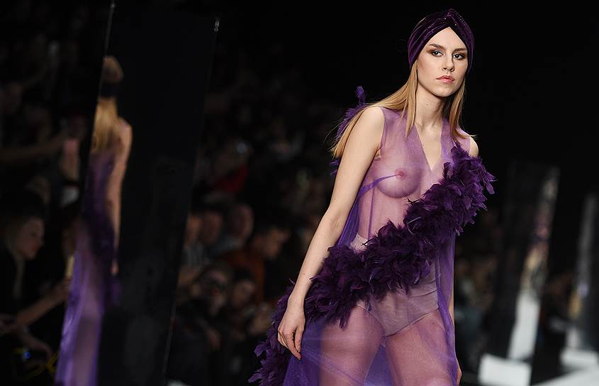 Показ новой коллекции бренда Bella Potemkina (Белла Потемкина) в рамках Недели моды Mercedes-Benz Fashion Week Russia (сезон осень-зима 2018-2019)