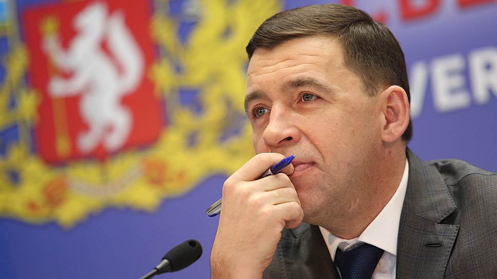 Губернатор Свердловской области Евгений Куйвашев 