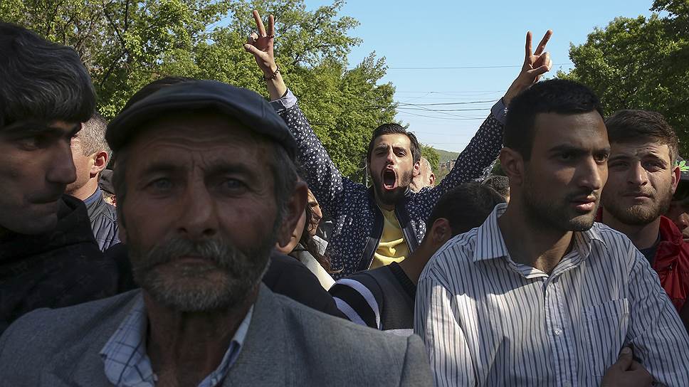 Акции протеста в Ереване 