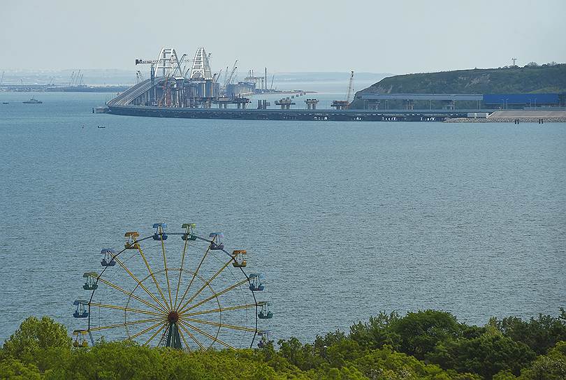 Плановый срок сдачи железнодорожной части Крымского моста — декабрь 2019 года 