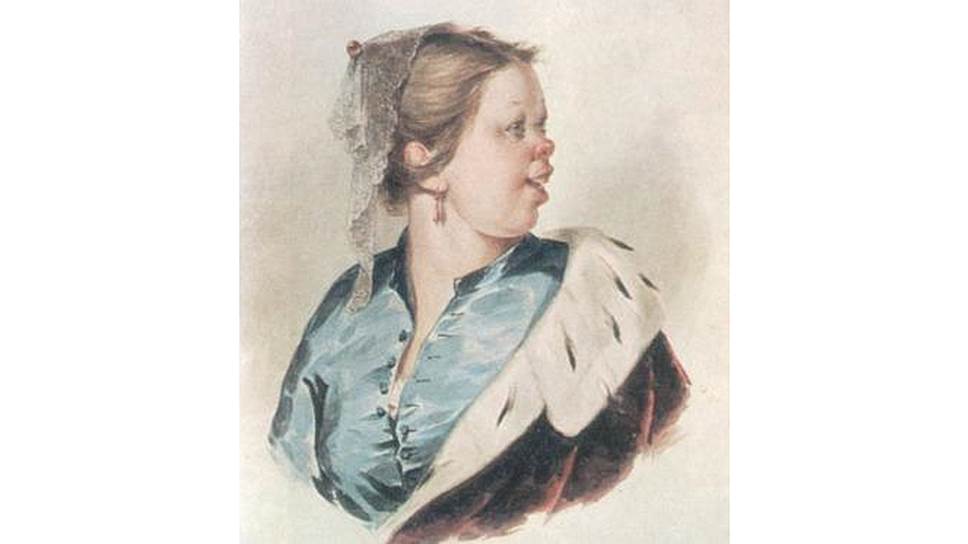 Евдоксия (Авдотья) Кукшина. Иллюстрация Петра Боклевского к роману Ивана Тургенева «Отцы и дети». Сатирический образ экстравагантной эмансипе открывает вереницу подобных героинь в русской литературе 