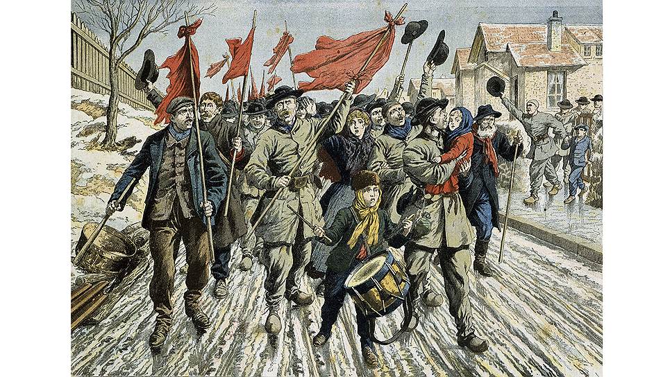 Начало ХХ века — пик забастовочного движения в Европе 