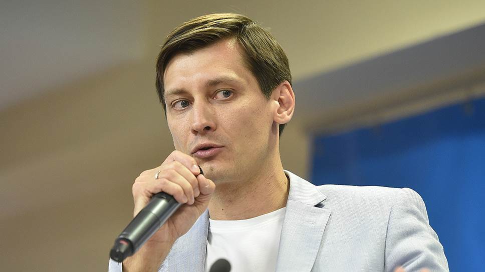Председатель Партии перемен Дмитрий Гудков 