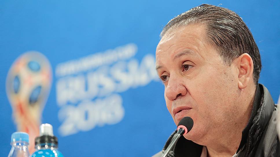 Главный тренер сборной Туниса Набиль Маалул 