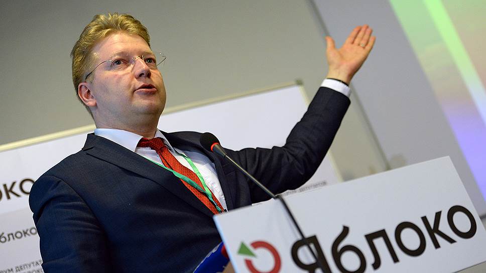 Зампред «Яблока» Николай Рыбаков 