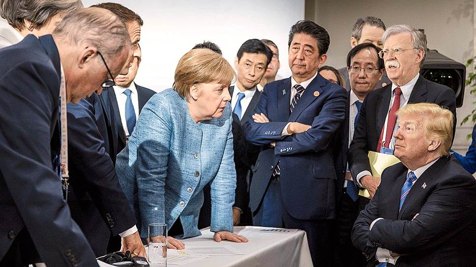 На саммите G7 в Квебеке Дональд Трамп удивил коллег призывами к свободной торговле 