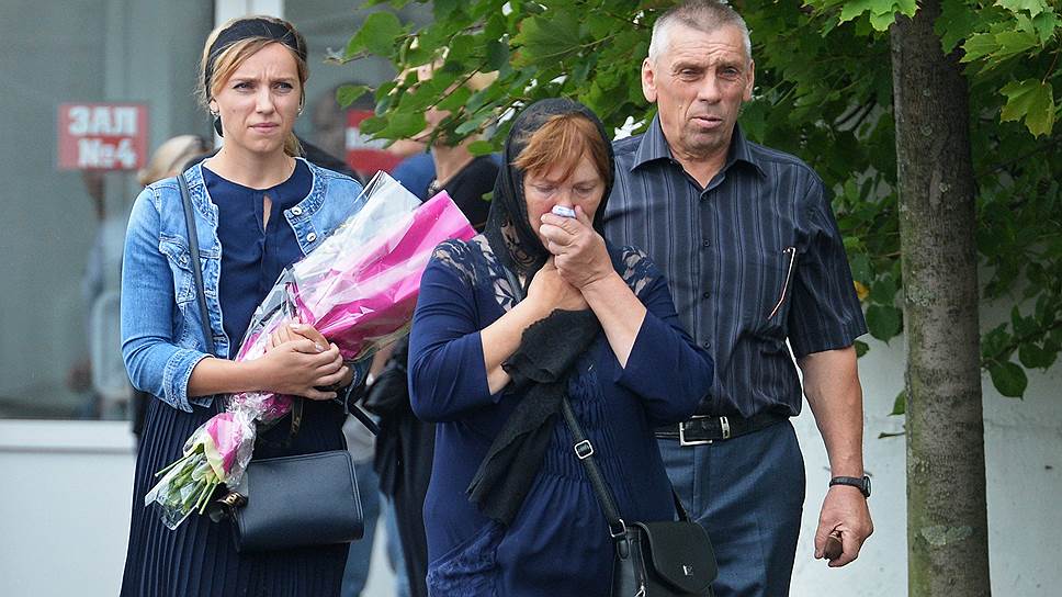 Прощание с Кириллом Радченко в московском судебно-медицинском морге №1 в Царицыно