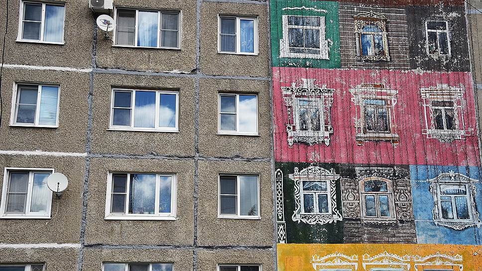 Работу «Окошки» самарской группы ЧЖНС в городе любят — в ней задействованы элементы близких городецкой и семеновской росписей