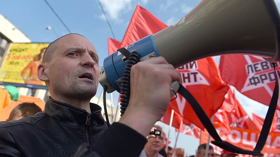 Лидер «Левого фронта» Сергей Удальцов