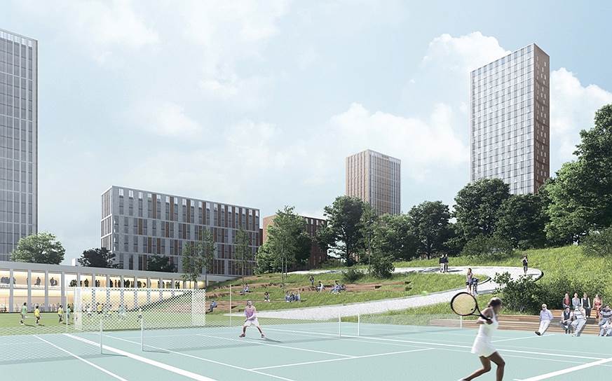 Царицыно. Победитель: АБ «Сергей Скуратов Architects»