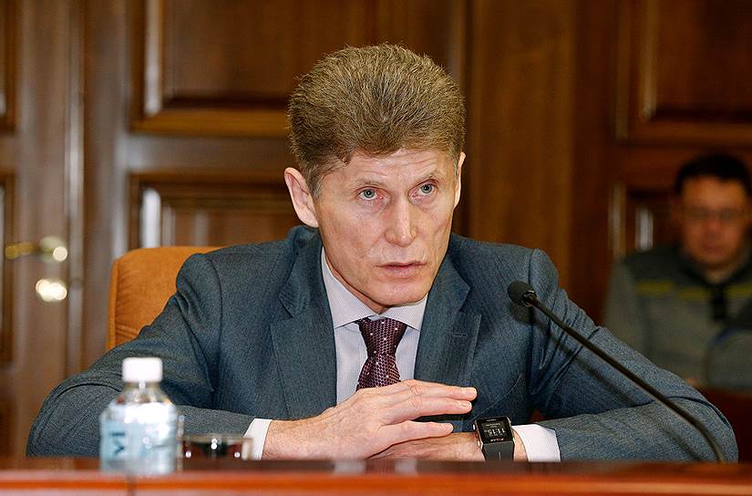 Врио губернатора Приморского края вместо Андрея Тарасенко назначен глава Сахалина Олег Кожемяко